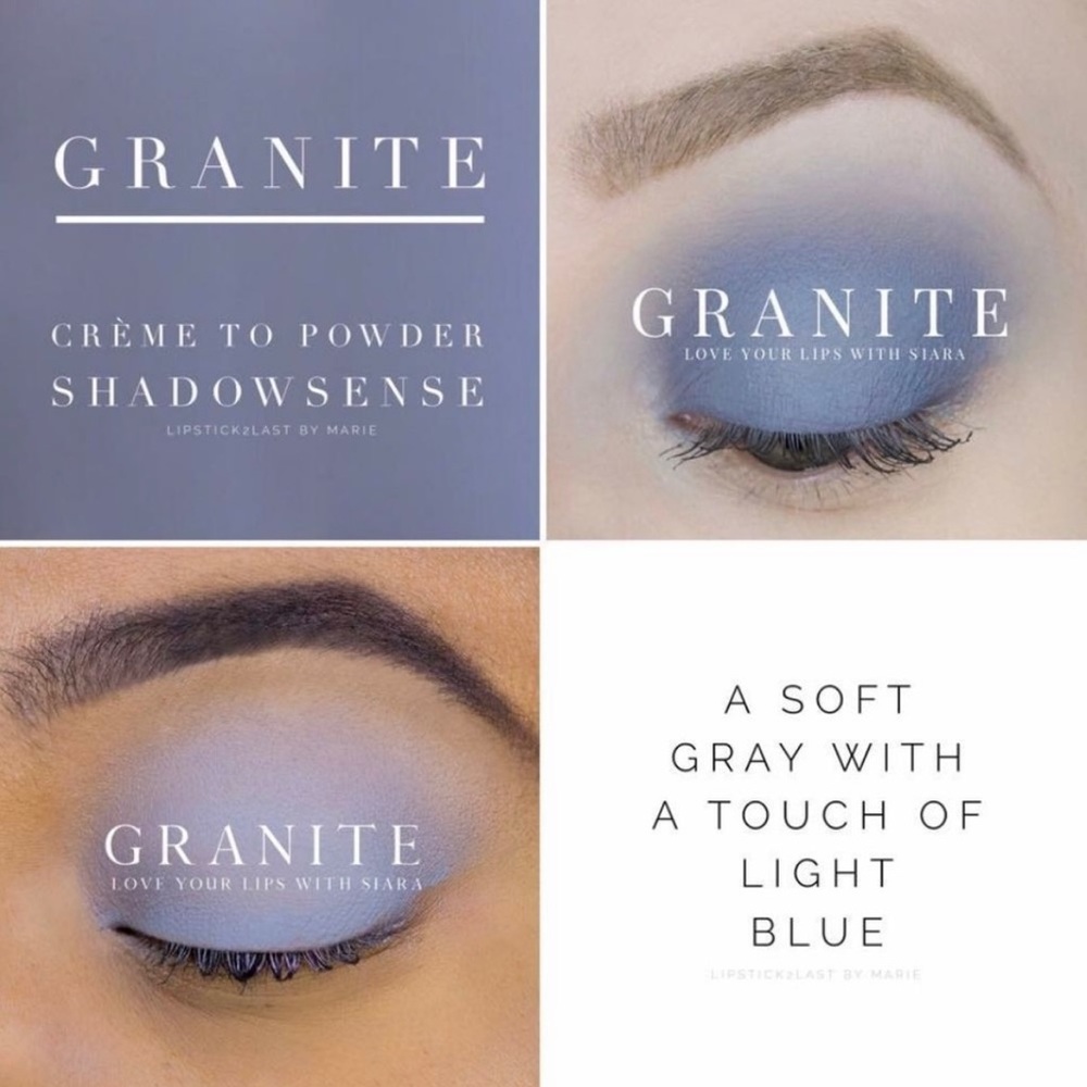Granite ShadowSense- grayish, very slight blue tint, great shadow color!
